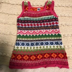 Beautiful Baby GAP Knit Sweater Dress 12-18 months
